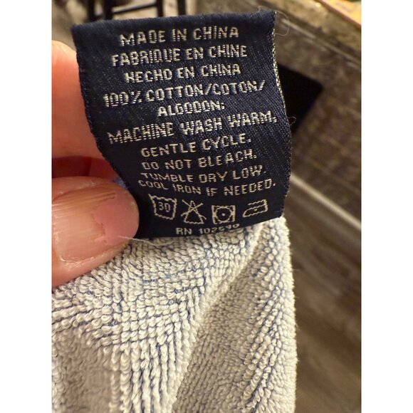 VTG 90s Nautica Tropical Floral Beach Towel " Cotton Poolside Preppy resort read - Picture 3 of 11